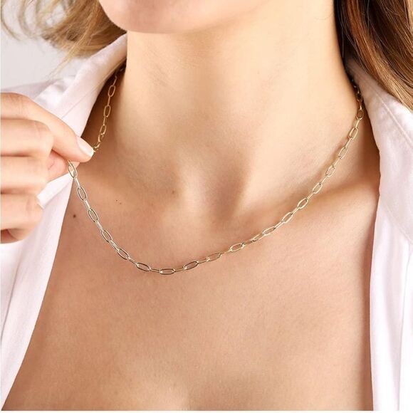 14K Plated Initial Triple Layered Necklaces - Picture 2 of 6